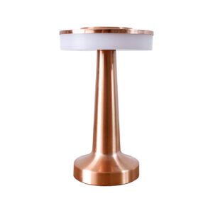 Lámpara de mesa rose con base touch
